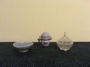 Photograph of salt and water containers: described in surrounding text