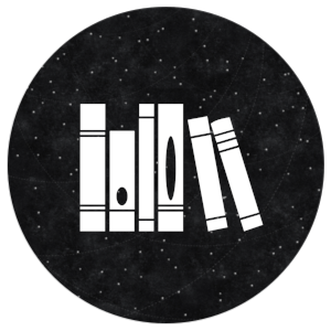 Resources icon: books on a black background