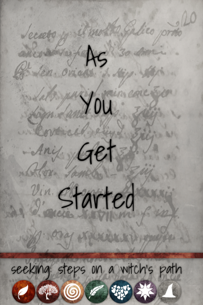 Title card: As You Get Started