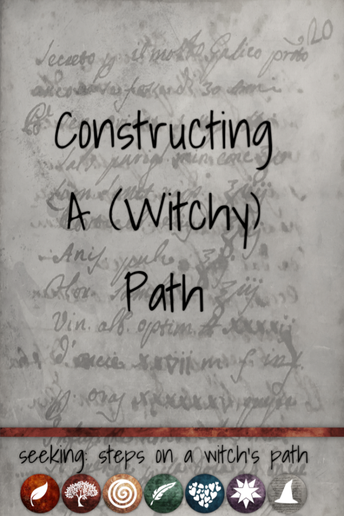 Title card: Constructing a (witchy) path