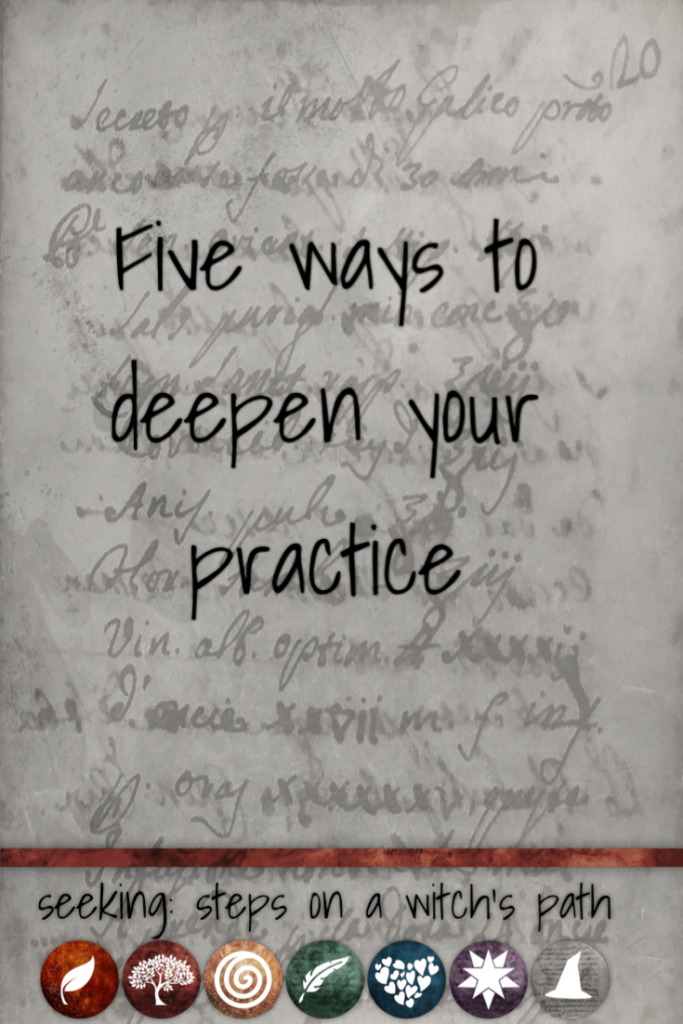 Title card: Five ways to deepen your practice
