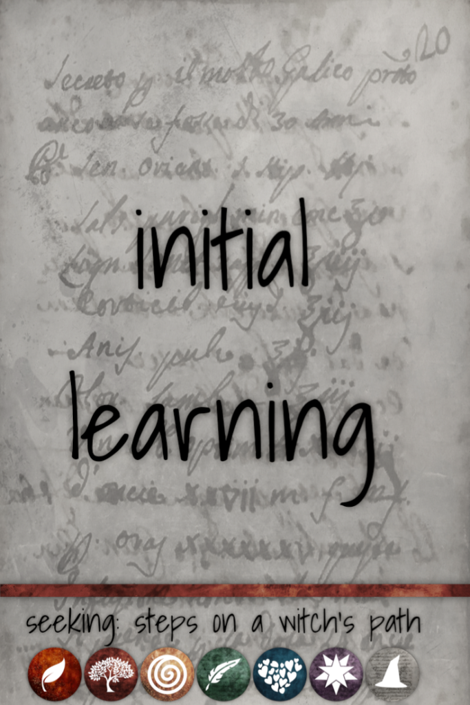 Title card: Initial Learning