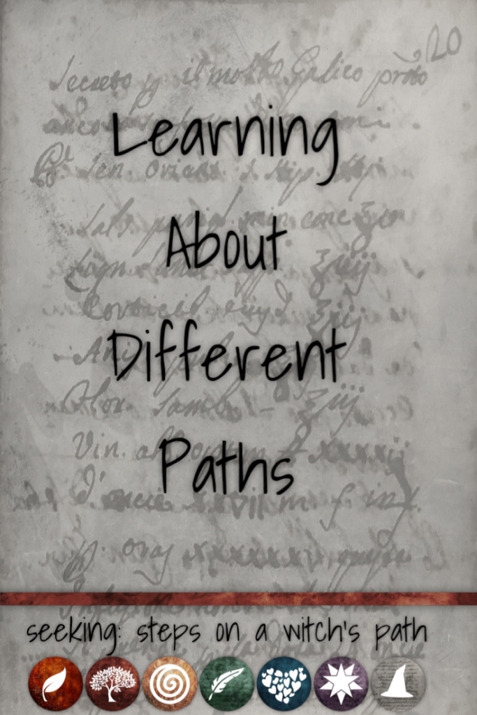 Title card: Learning about different paths.