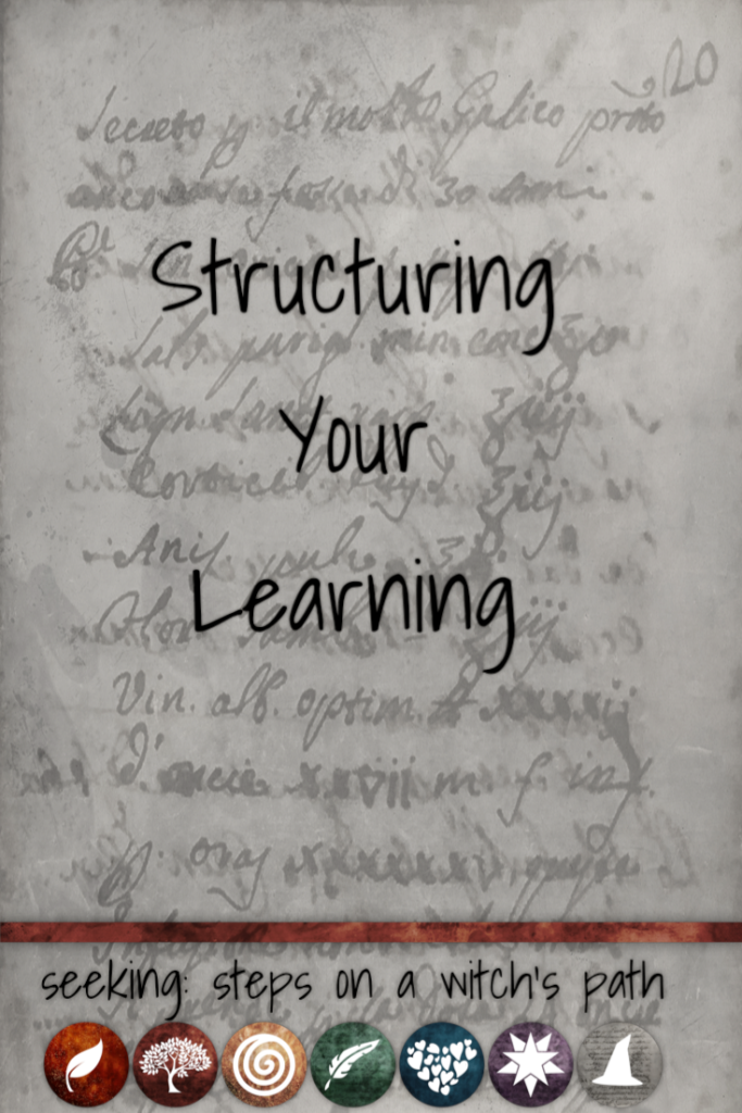 Title card: Structuring your learning