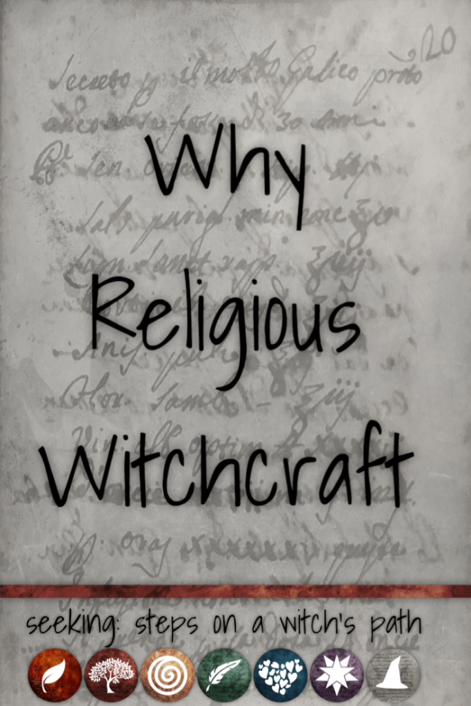 Title card: Why religious witchcraft?
