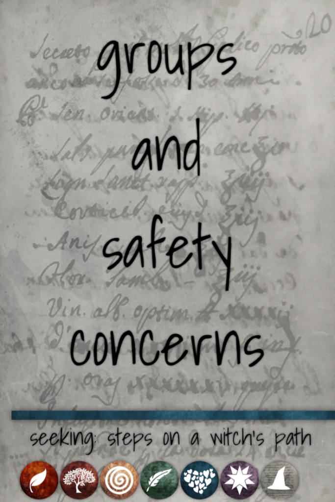 Title card: Groups and safety concerns