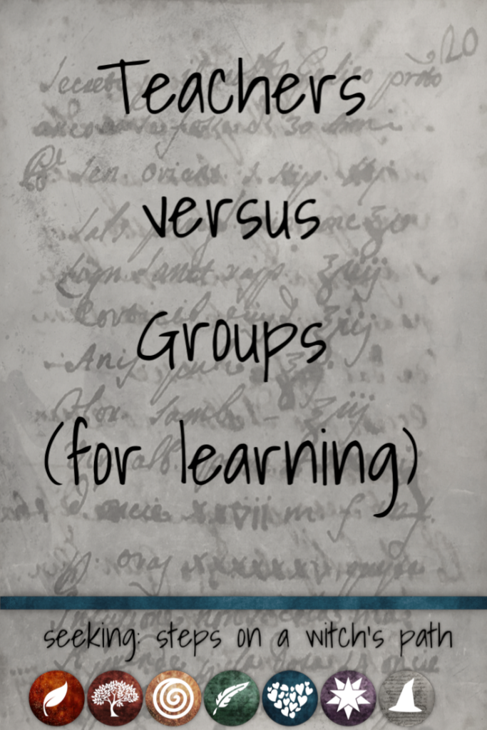 Title card: Teachers versus groups (for learning)