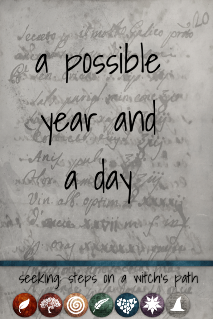 Title card: A possible year and a day