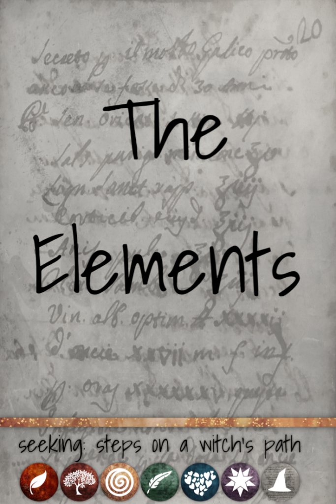 Title card: The elements