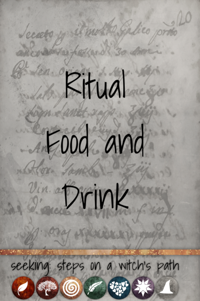 Title card: Ritual food and drink