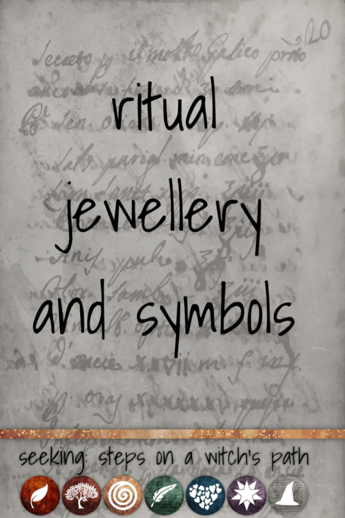 Title card: Ritual jewellery and symbols.