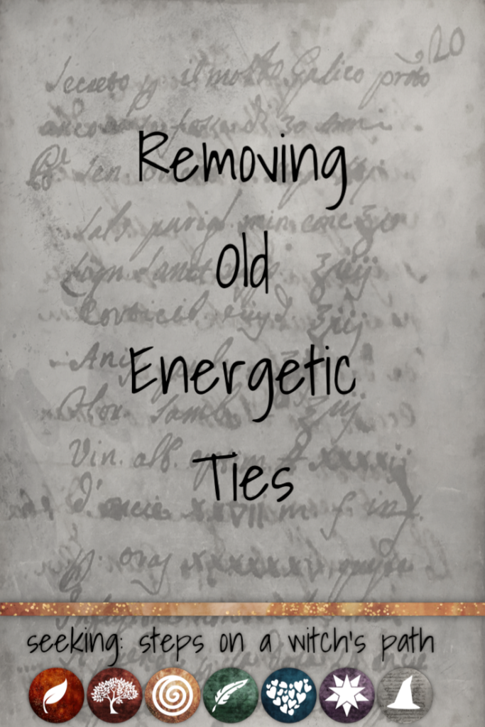 Title index: Removing old energetic ties
