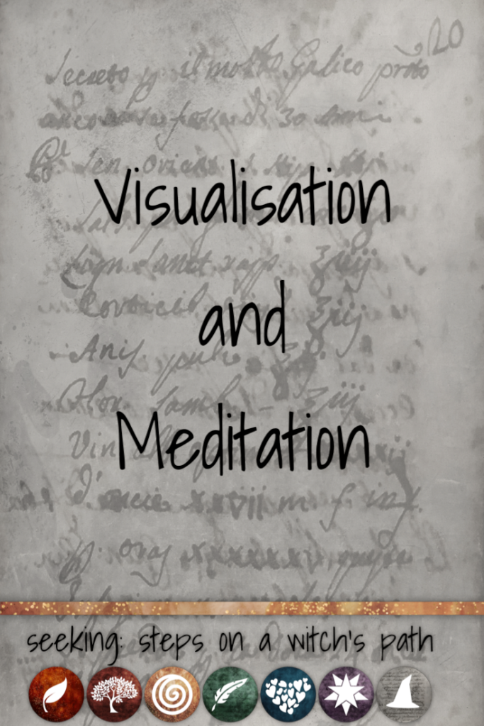 Title card: Visualisation and meditation