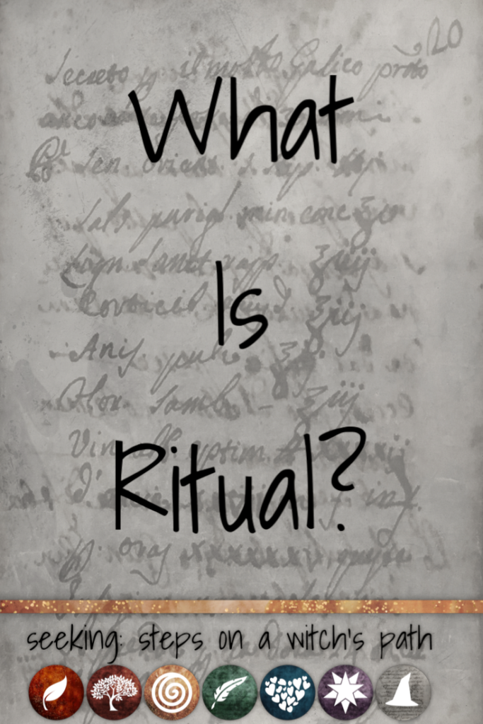 Title card: What is ritual?