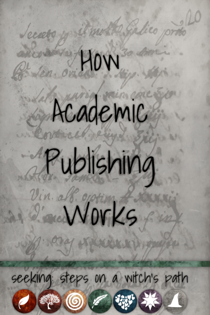 Title card: How academic publishing works.