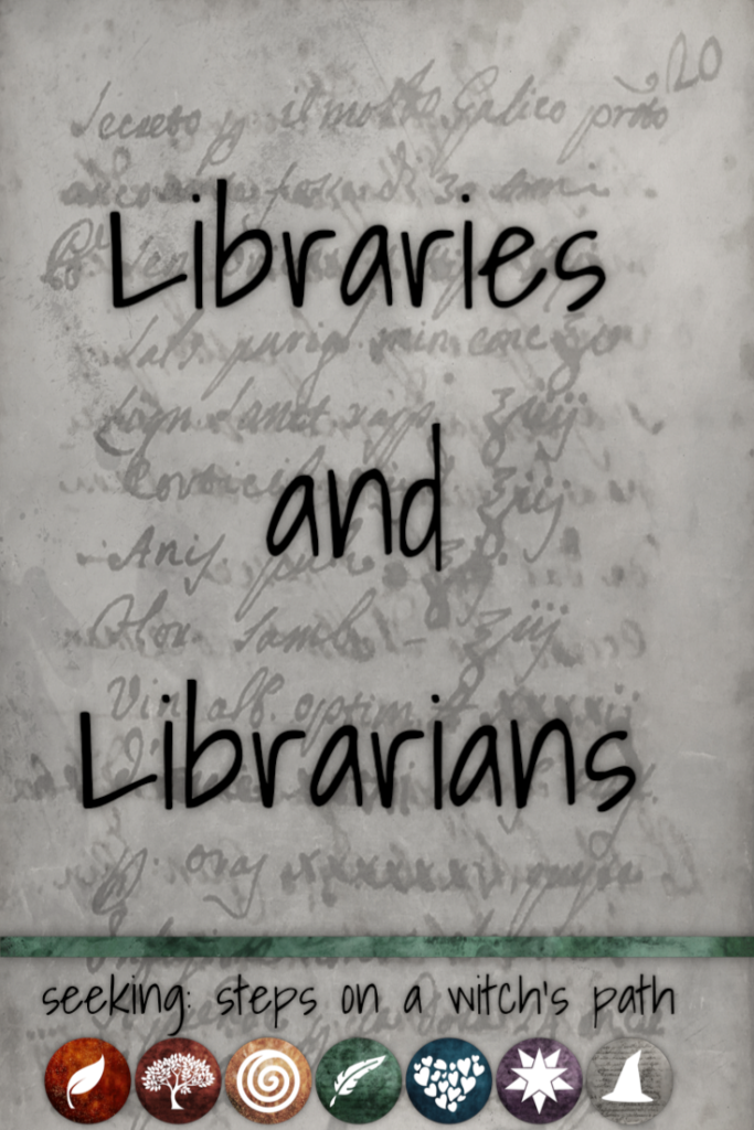 Title card: Libraries and librarians