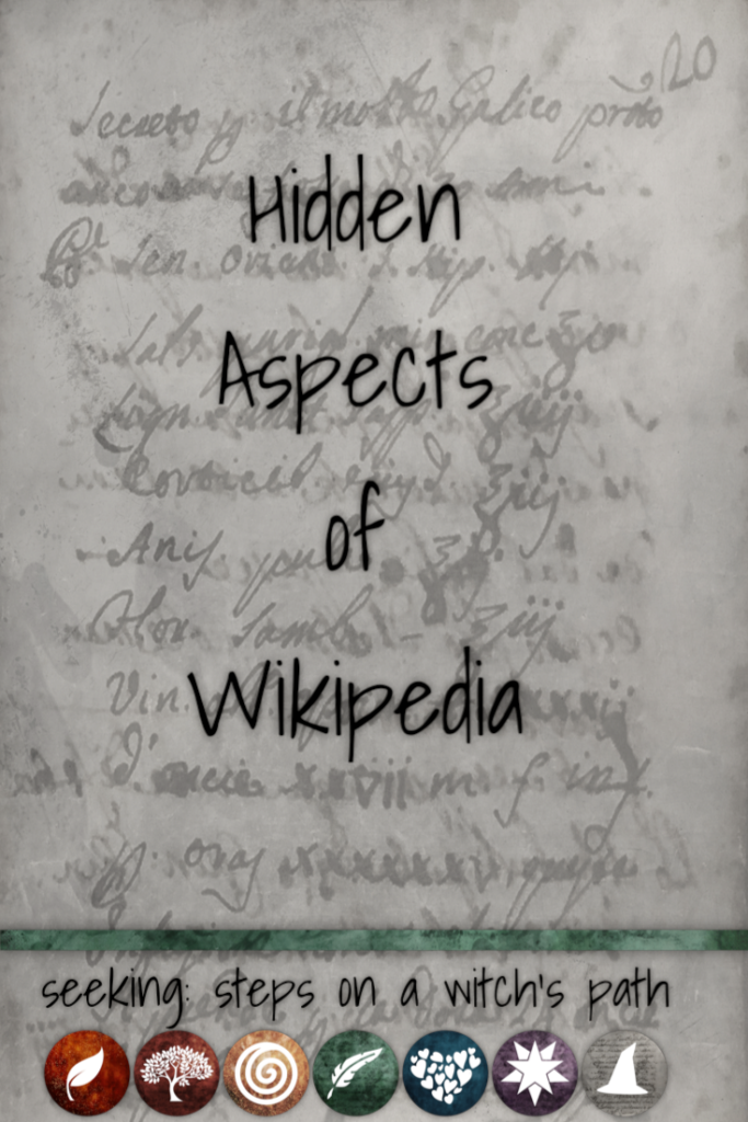 Title card: Hidden aspects of Wikipedia