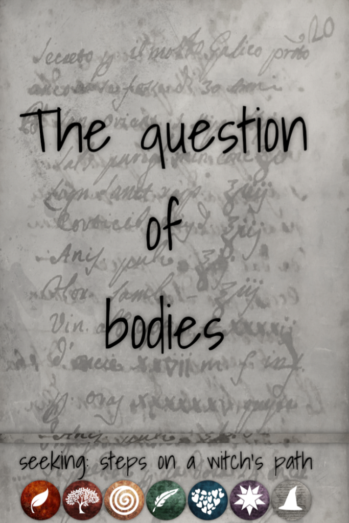 Title card: the question of bodies