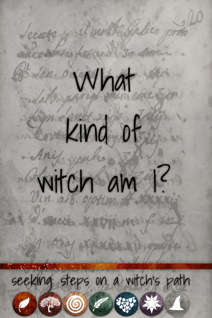 Title card: What kind of witch am I?